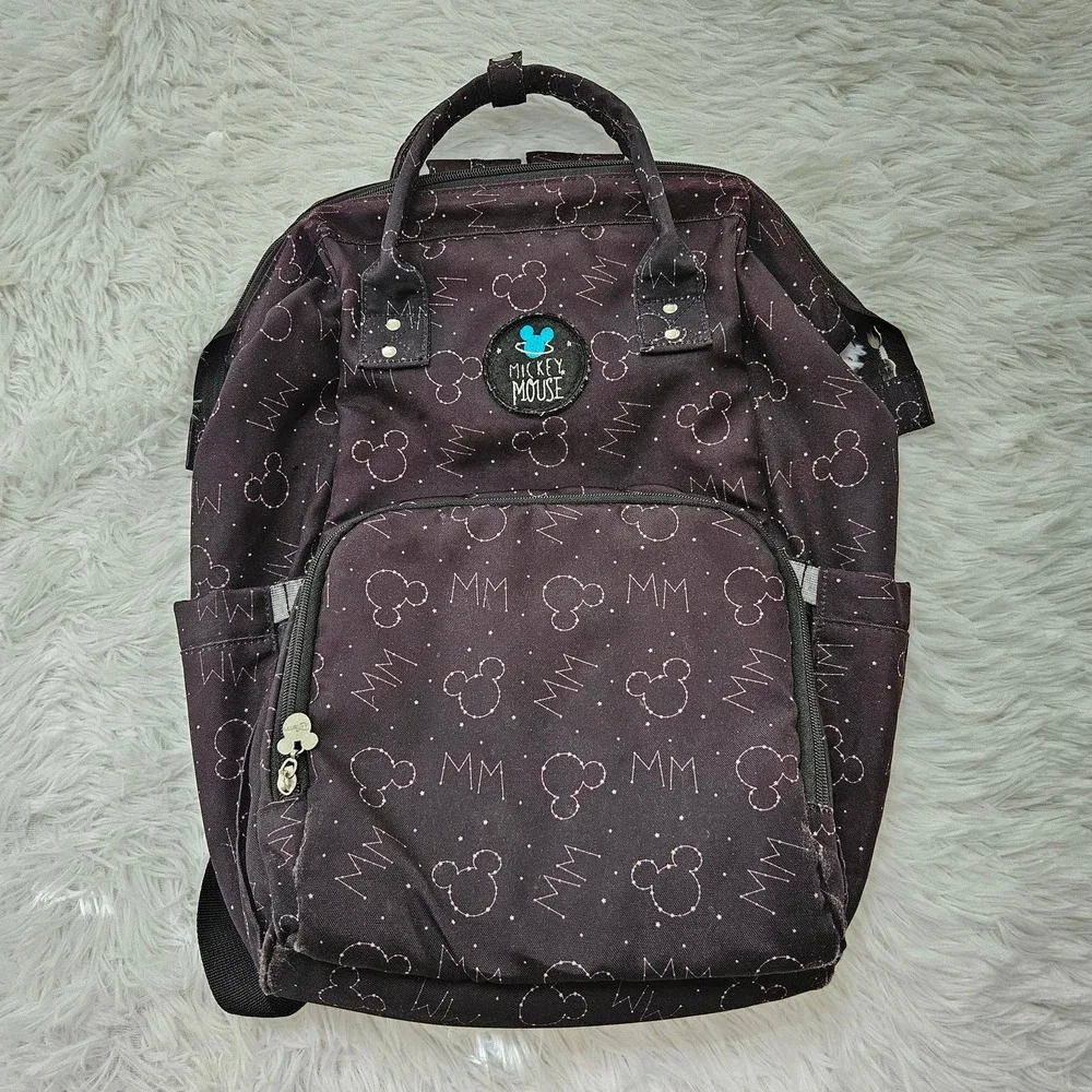 Disney Mickey Mouse Black Star Constellation Baby Supply Comfortable‎ Backpack